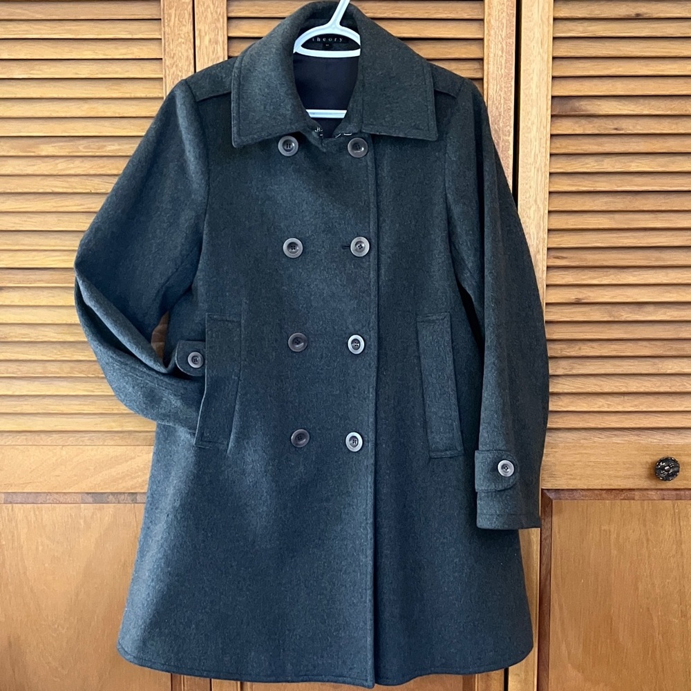 Theory Classic Wool Peacoat